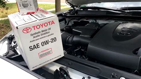 toyota tacoma 2020 oil type|Car Engine Oil Type For Toyota TACOMA 2020 